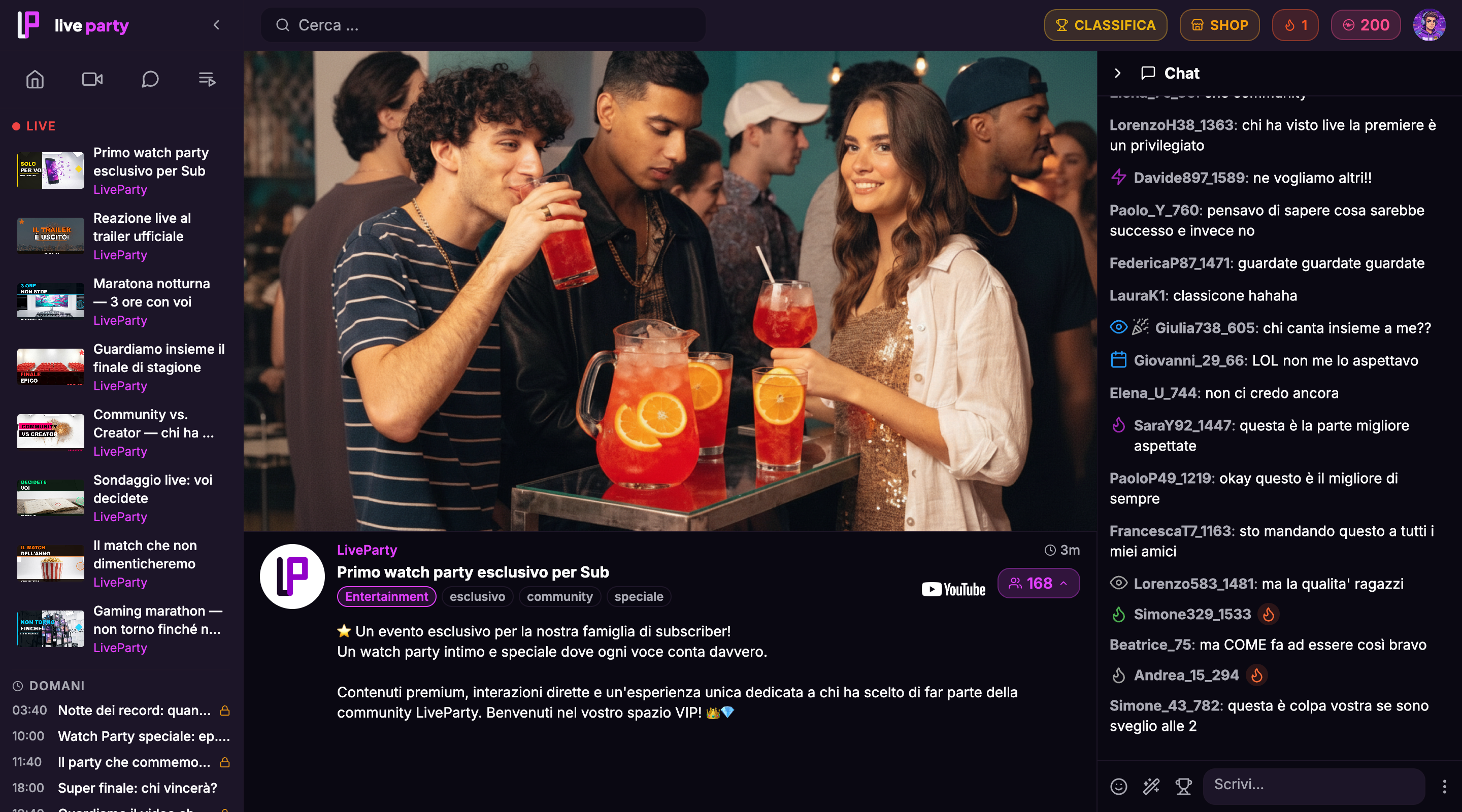 Live Party — Watch Party Desktop